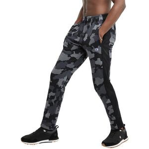 Champion Mens Urban Pursuits Fleece Sweatpants Small Mesh Camo Neutral/Black